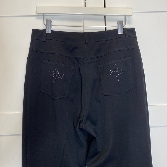 St. John Pants - Embellished Pocket St John Slacks Black 10